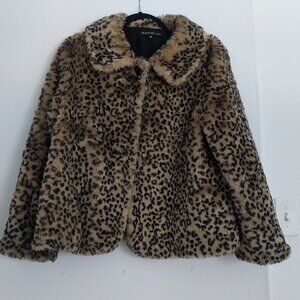 Faux fur coat